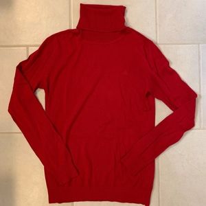 EUC Ralph Lauren Red Turtleneck Size M